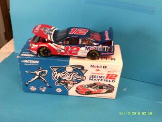 2000 1/24 12 Jeremy Mayfield Mobil 1/mlb World Series C/w/c Action