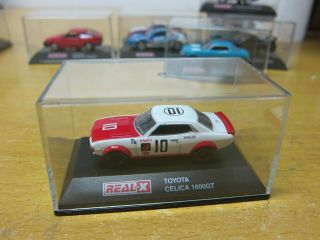 Real - X - Scale 1/72 - Toyota - Celica 1600gt No.  10 - Mini Toy Car
