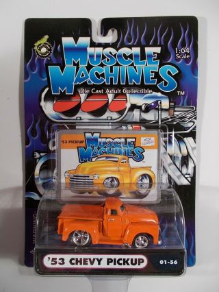 Muscle Machines 1/64 ’53 Chevy Pickup