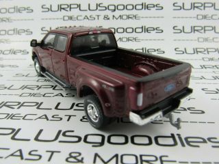 Greenlight 1:64 LOOSE Ruby Red 2019 FORD F - 350 F350 Lariat Dually Pickup Truck 2