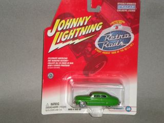 1/64th Johnny Lightning Retro Rods 1949 Mercury