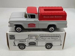 Ertl 1960 Ford 4x4 Pickup Bank Ford Tractor Sales And Service Ford Holland