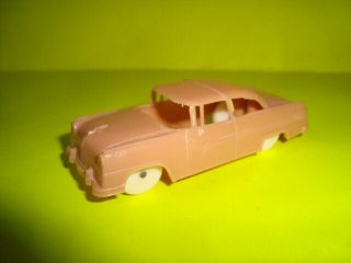 F&f Mold 1955 Ford Crown Victoria Cereal Premium Plastic Toy Car / Tan