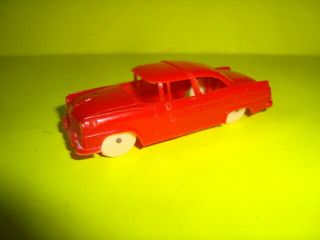 F&f Mold 1955 Ford Crown Victoria Cereal Premium Plastic Toy Car / Red