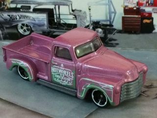1952 52 Chevrolet Custom Shop Pick - Up Truck 1/64 Scale Limited Edition K11