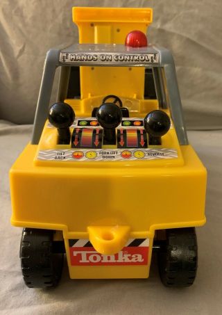 Tonka 3343 Mighty Motorized Fork Lift Hands On Control Fork lift 2