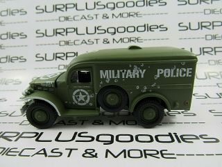 Johnny Lightning 1:64 Scale Loose Wwii Army Dodge Wc54 Military Police Truck 1
