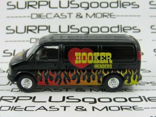 Johnny Lightning 1:64 Scale Loose Collectible 2000 Gmc 2500 Van Hooker Headers