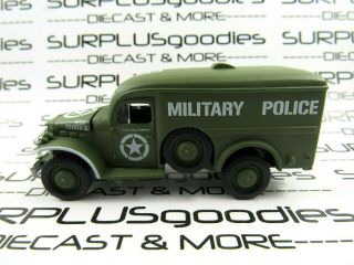 Johnny Lightning 1:64 Scale Loose Wwii Army Dodge Wc54 Military Police Truck 2