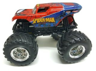Hot Wheels Monster Jam Truck Spiderman 1:64 Scale