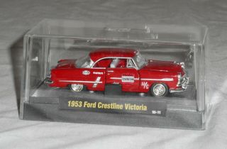 Castline Die - Cast 1953 Ford Crestline Victoria Stock Car 1:64 Scale 11228 M0c