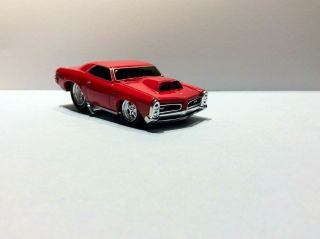 Muscle Machines 1966 Pontiac Gto - 1/64 Diecast 66 Gto Loose - Rubber Tires