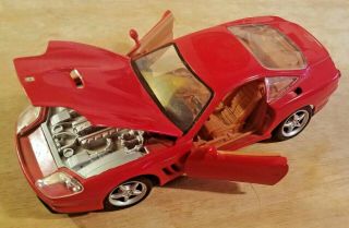 Maisto 1996 Ferrari 550 Maranello - Red - 1:24 Scale Die Cast Model