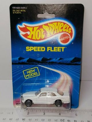 1988 Hot Wheels Speed Fleet Mercedes 380 Sel No.  4206