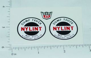 Nylint 5100 Dump Truck Stickers Ny - 061