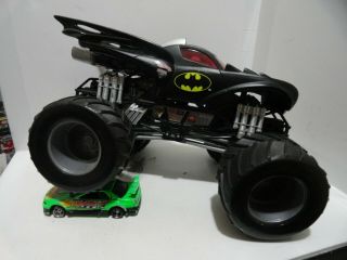 @@ Rare Hot Wheels Old School Monster Jam 1/24 Scale Batman Batmobile @@
