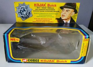 Corgi Kojak Buick Regal Box Only