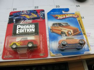 Johnny Lightning Promo Edition - The Vw Thing & Hot Wheels Volkswagen Type 181