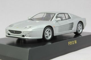 9554 Kyosho 1/64 Ferrari F512 M Silver Ferrari Vol.  3 No - Box Tracking Number