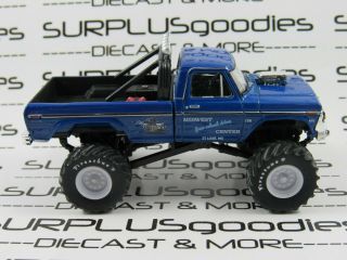Greenlight 1:64 Scale LOOSE 1974 FORD F - 250 PRE - BIGFOOT MONSTER TRUCK Pickup 4