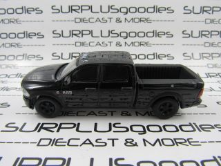Greenlight 1:64 Loose Murdered Out Black 2017 Dodge Ram 2500 Dual Cab Pickup