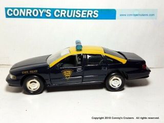 Road Champs 1/43rd Scale West Virginia State Police Chevrolet Caprice - Loose