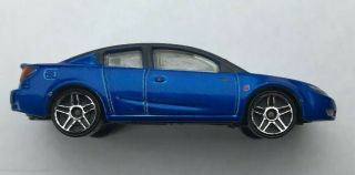 Hot Wheels Toy Car 1:64 Saturn Blue Ion 2002 Limited Edition