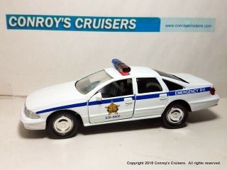 Road Champs 1/43rd Scale Harford County,  Maryland Police Diecast Car - Loose