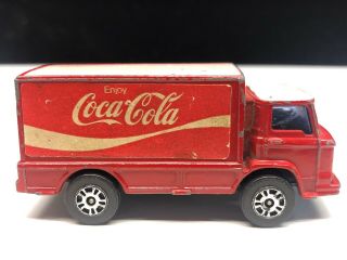 Vintage Corgi Junior Leyland Carrier Coca - Cola Delivery Truck