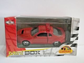 Guisval Campeon Minibox Toyota Celica Gt Four 2016 Ultra Rare Red With Lightbar