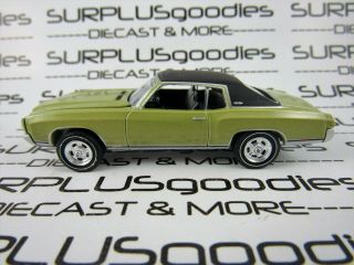 Greenlight 1:64 Scale Loose Collectible Green 1971 Chevrolet Monte Carlo Ss 454