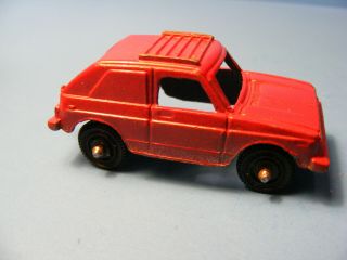 Vintage Diecast Tootsietoy Car 2 " - Red Volkswagen Rabbit,  Very Good Cond.