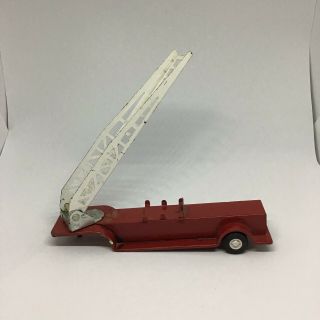 Vintage Tonka Fire Truck Ladder Trailer No 70 Trailer Only 8” Yard Art Repair