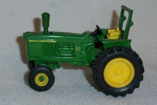 1/64 Ertl John Deere 4020 Diesel With Rop And Wfe Farm Toy Tractor Diecast