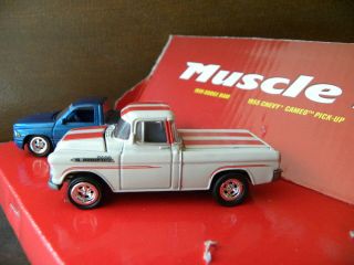 1955 Chevy Cameo Pick - Up 2002 Johnny Lightning Muscle Trucks 1:64