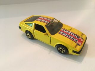 Vintage Hot Wheels 1984 Nissan 300zx Yellow With Gold Hubs