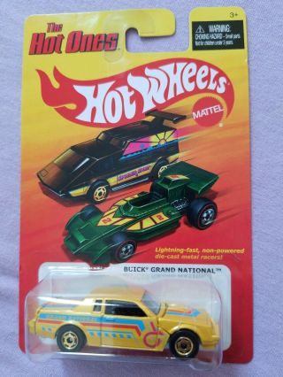 2011 Hot Wheels The Hot Ones Buick Grand National Yellow Package