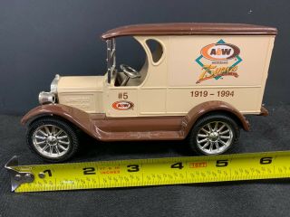1923 Chevrolet A&w Root Beer Ertl Car/truck Die Cast Bank,  Key