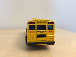 Classic American Yellow Bus 1/64 Scale Die Cast Pull Back Action 5” Toy Model 4