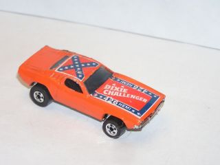 Vintage Hot Wheels Blackwall Dixie Challenger Red Light Special