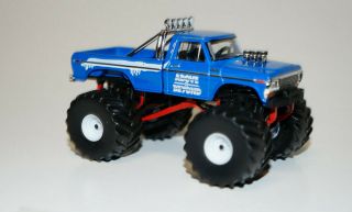 1978 Ford F - 250 Vintage Style Above Beyond Monster Truck 1/64 Diecast Greenlight