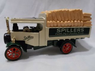 MATCHBOX MODELS OF YESTERYEAR Y27 - 1 1922 FODEN STEAM WAGON SPILLERS ISSUE 3 2