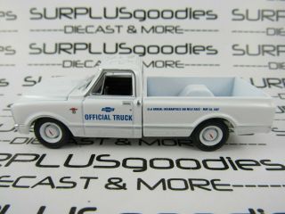 Greenlight Loose 51st Indianapolis 500 Race White 1967 Chevrolet C - 10 C10 Pickup