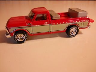 Hot Wheels - 1/64 - 1979 Ford F - 150 " Wal Mart Exclusive " - Red - " Loose " -