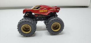 Hot Wheels Monster Jam 1:64 Scale Iron Man Diecast Monster Truck