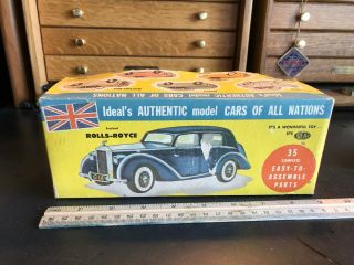 Ideal Rolls - Royce Authentic Model Cars Of All Nations Vfine,  1956