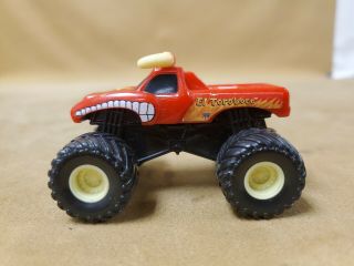 Monster Jam El Toro Loco Truck Pullback & Go Plastic Toy Sfx Motor Sports 2002