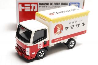 Tomica No.  49 Isuzu Elf Yamazaki Delivery Truck Miniture Scale Toy Car
