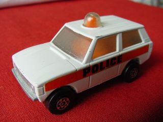 Matchbox No 20 Police Patrol Range Rover 1975 (see My Other Superfast Items) 20e