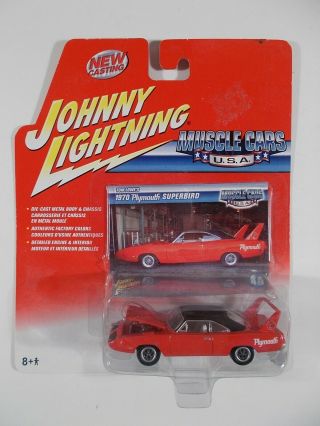 Johnny Lightning 1/64 Muscle Cars Usa 1970 Plymouth Superbird